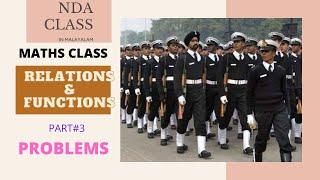 NDA MATHS CLASS| RELATIONS & FUNCTIONS PART#3|PROBLEMS
