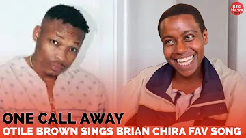 OTILE BROWN FORCED BY BRIAN CHIRA FANS TO SONG HIS FAVOURITE SONG #onecallaway