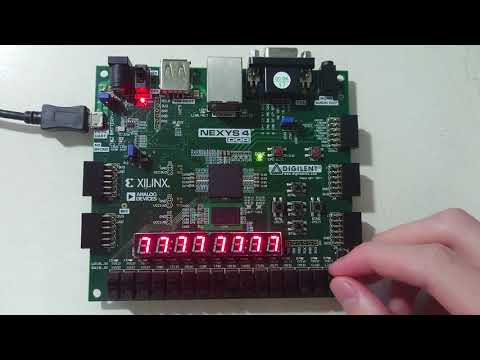 Digital Lab 7-segment display FPGA