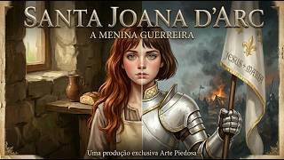 Santa Joana D'Arc — A Menina Guerreira | Arte Piedosa