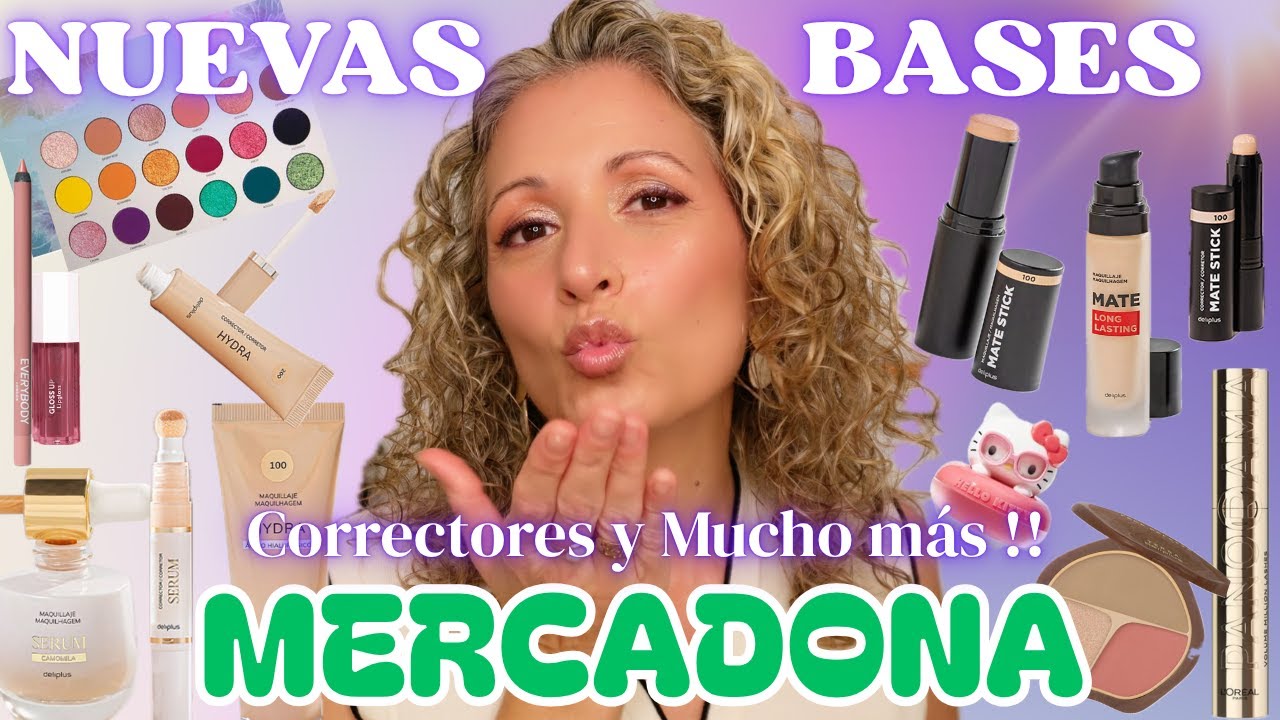 🔥 NUEVAS BASES ✨ CORRECTORES MERCADONA | DELIPLUS  😍