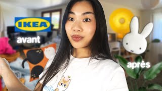 ON TRANSFORME LE BUREAU DE MON COPAIN (vlog déco, Ikea, avant/après)