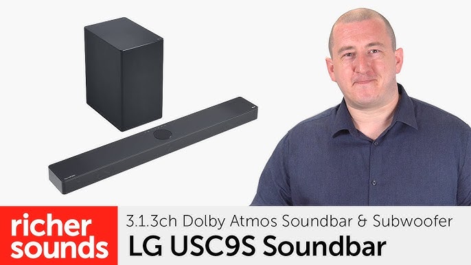 LG Sound bar review: hands on with SP9YA sound bar and subwoofer - YouTube | Soundbars