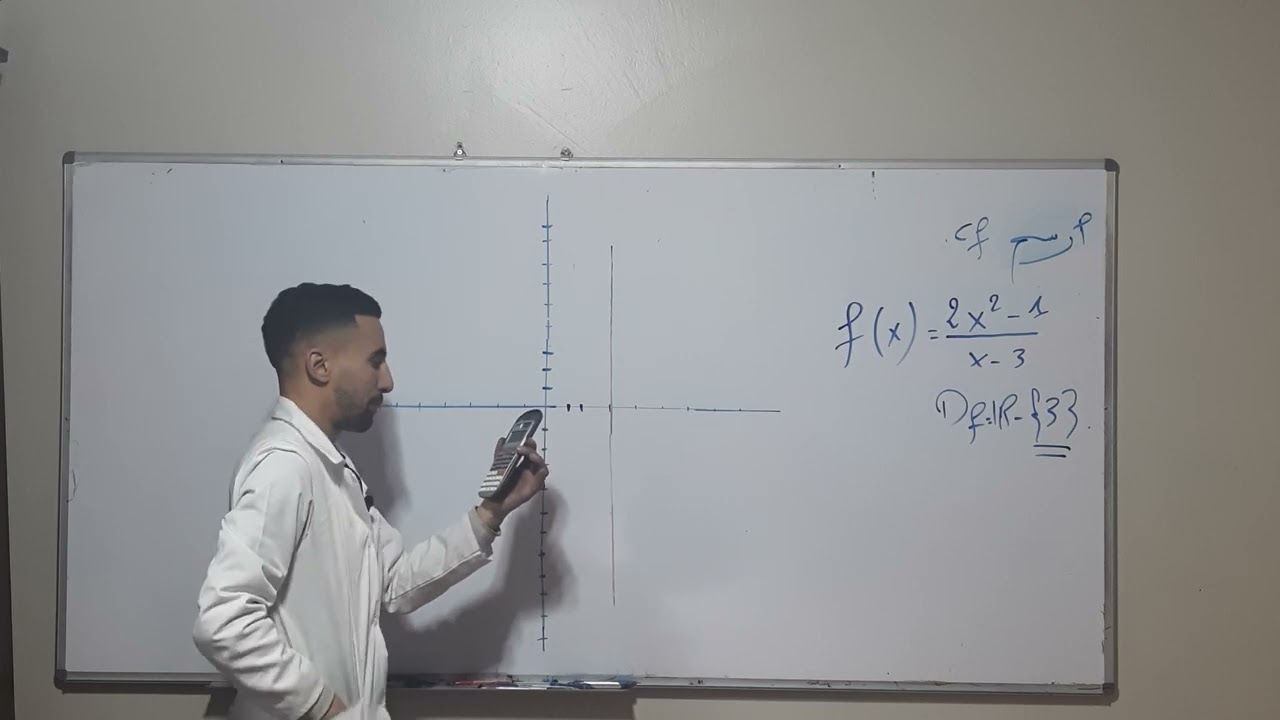 كيفية رسم منحنى دالة بالآلة الحاسبة العادية Casio  ادخل والله مراح تلقا الفيديو هاذا نتحداك