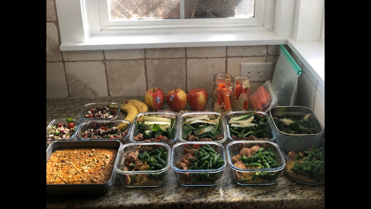 HEALTHY MEAL PREP | 5 Days of Easy Meals in Under 2 Hours | Gluten-Free ...