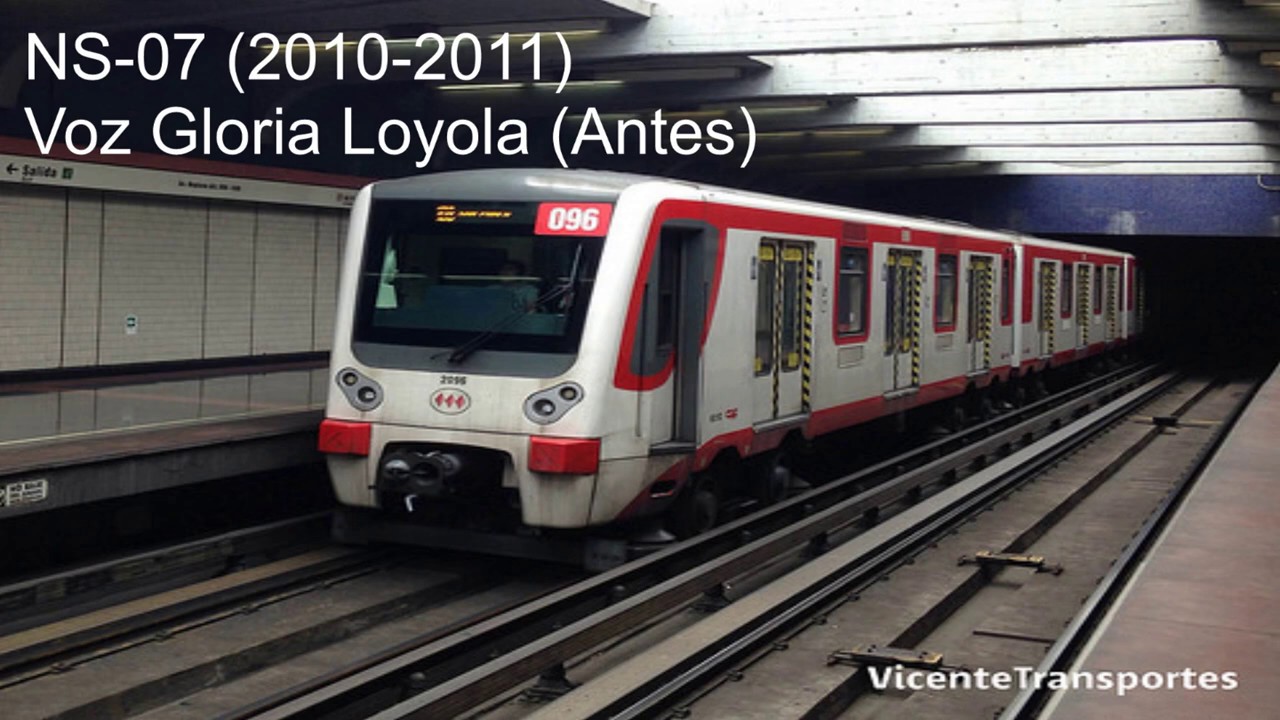 Metro de Santiago Sonido de cierre de puertas de todos los trenes