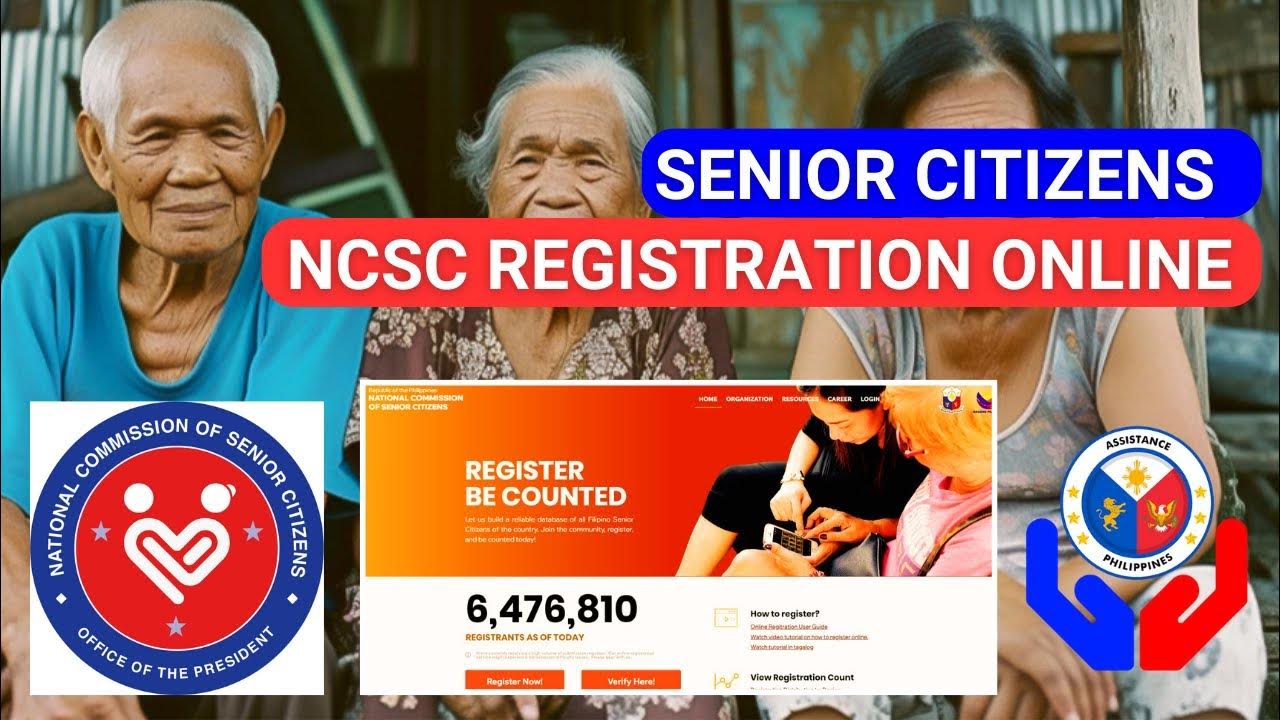 NCSC Online Registration Guide in National Commission of Senior ...