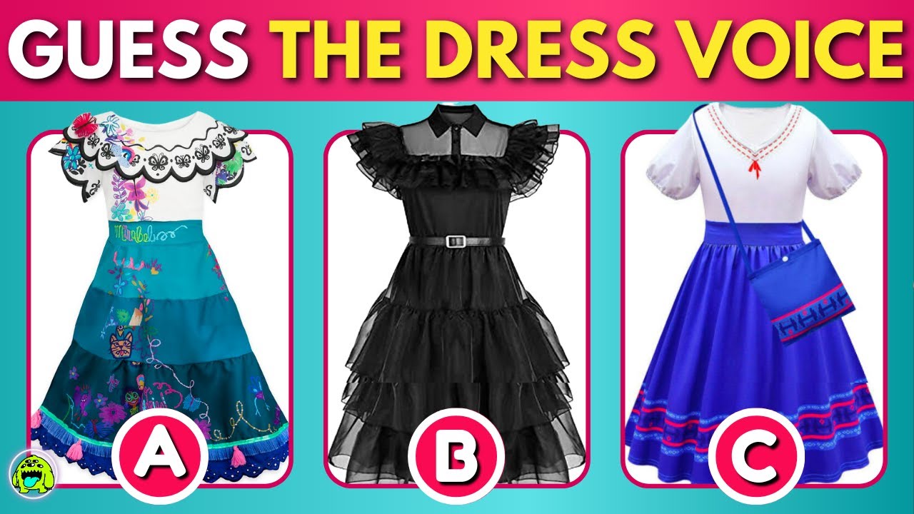 Whose Voice Suits These Dresses | Guess The VOICE BEHIND THE DRESS 👗