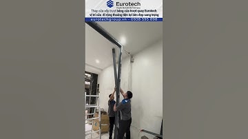 Thay cửa xếp trượt bằng cửa trượt quay Eurotech. Chất lượng xuất khẩu – Thiết kế chuẩn châu Âu