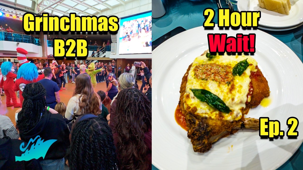 The Grinchmas Long Lunch Was a Disaster! | Carnival Splendor B2B #2