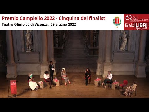 Premio Campiello 2022, la cinquina dei finalisti al Teatro Olimpico di Vicenza