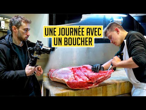 Miniature de la vidéo JE PASSE UNE JOURNÉE AVEC UN BOUCHER ! (découverte métier)