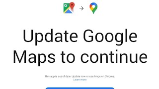 How to fix the error on Google Maps