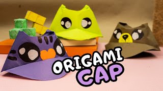 Origami Paper HAT CAT FROG AND BEAR
