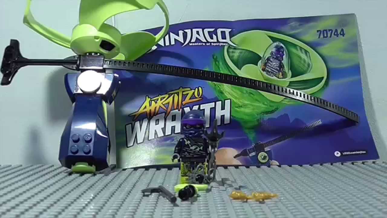 lego ninjago 70744 airjitzu wrayth flyer review summer 2015 youtube ninjago airjitzu wrayth flyer