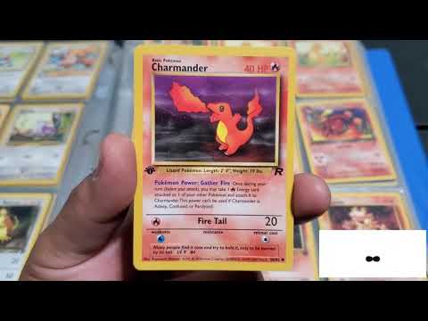 Vintage Pokemon Spotlight: Team Rocket Charmander 1st Edition #Shorts