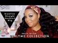 Curlyme Collection Brazilian Straight Headband Wig Initial Review | Life Just Got Easier! 👏