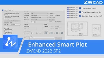 Enhanced Smart Plot | ZWCAD 2022 SP2