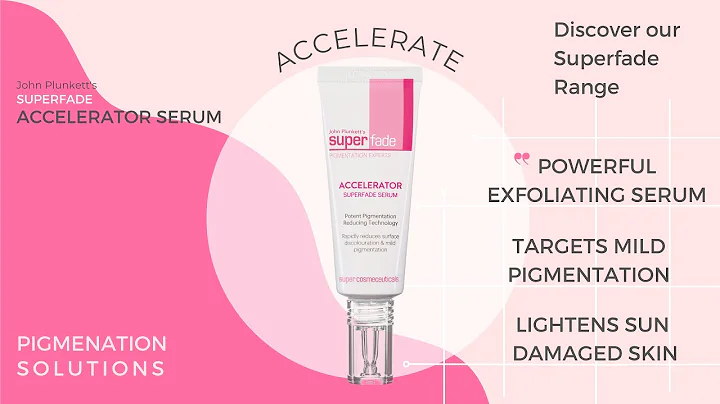 What is John Plunkett's SuperFade Accelerator Serum?
