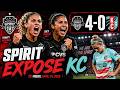 Washington Spirit EXPOSE KC Current in 4-0 Tactical Beatdown