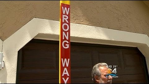 New Alert System Stops 10 Wrong Way Drivers