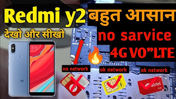Redmi y2 no service । Redmi y2 4g no service. Redmi y2 jio sim no sarvice problam #Redmiy2noservice