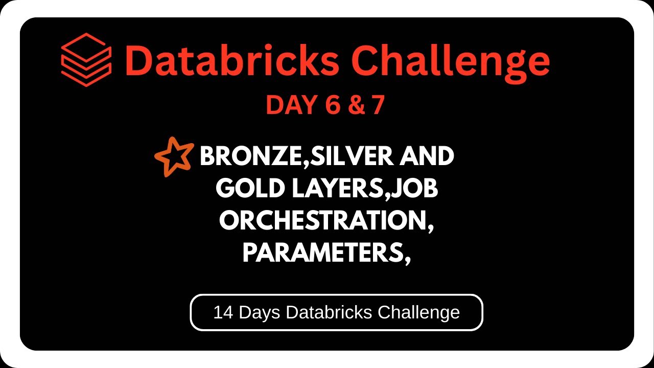 Databricks Orchestration & Medellin Architecture | Databricks Apache spark tutorial | Databricks