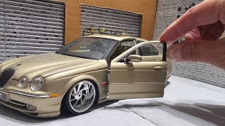 Model Cars & Coffee☕️ VIP Style JAGUAR S-TYPE 1/18 Die Cast 