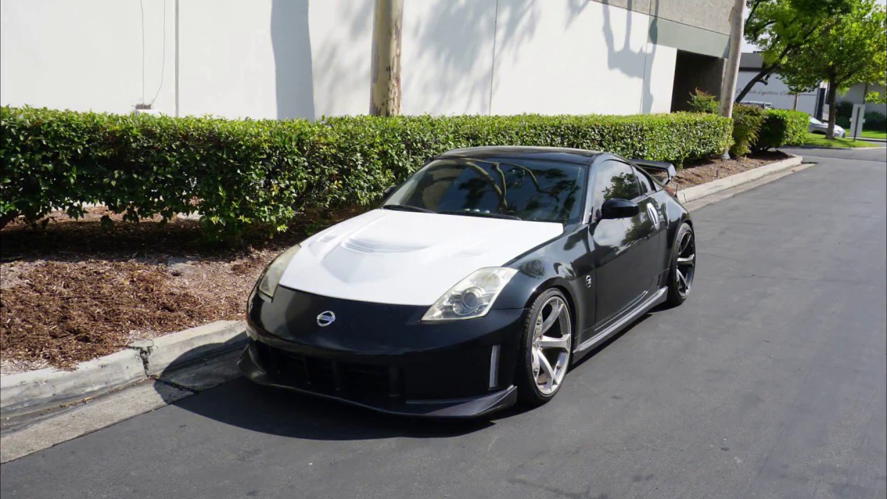 350z Nismo Hood Wrap (timelaps) YouTube
