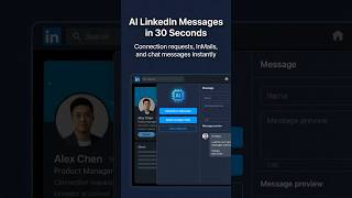 AI LinkedIn Messages in 30 Seconds | NaCoWi Demo #crmtips #sidehustle #salesmanmodule