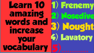 Learn  amazing words and increase your vocabulary ll Deepak Sinha ll