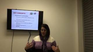 University of Indianapolis MOT 502 Lecture - Ecology of Human Performance, Dr. Brenda S. Howard