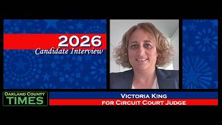 Victoria King for Circuit Court Judge Candidate Interview