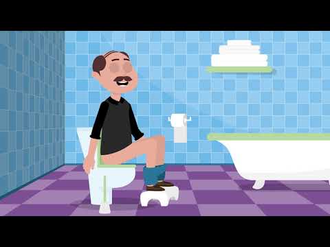 Tabouret de toilette ErgoPoo chez Angela Bruderer