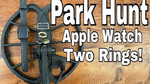 Apple Watch FOUND! Metal Detecting in a park with my Nokta Makro Simplex running Version 2.78