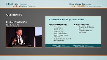 Dr. R. Sean Morrison: Strategic Frameworks and Plans in Palliative Care
