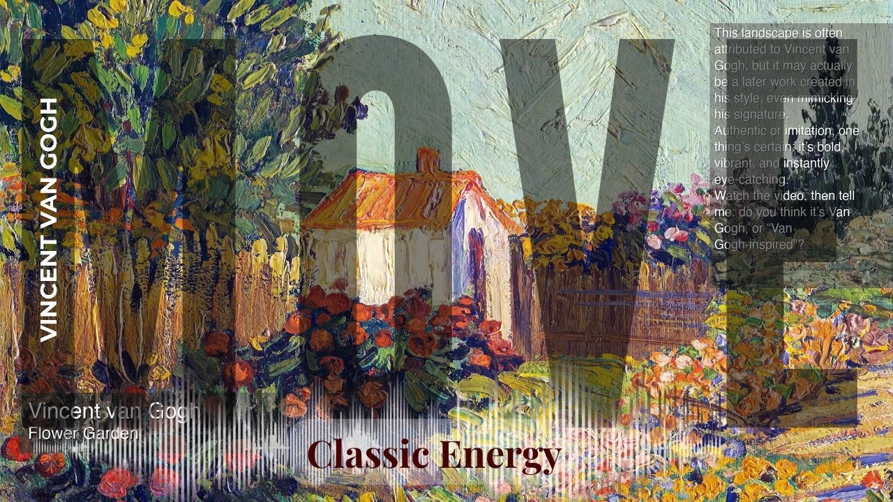 Move - Classic Energy with Van Gogh | Flower Garden & others