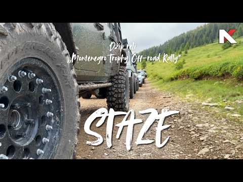 STAZE: Džip reli „Montenegro Trophy Off-road Rally“ 11.  07. 2026.