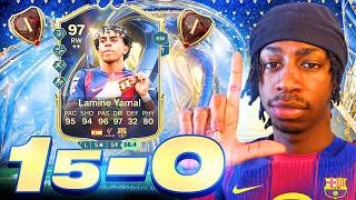 Can 97 YAMAL Carry Me To a 15-0 RANK 1 CHAMPS?!?!