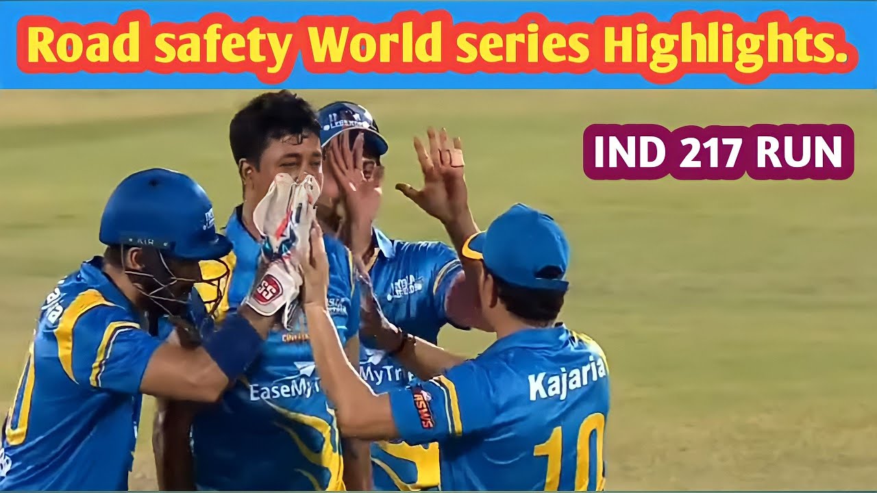 Road safety World series T20 Highlights.cricketnews indainteam YouTube