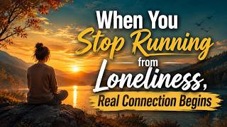 When You Stop Running from Loneliness Real Connection Begins