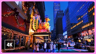 Macy's Christmas in NEW YORK 🎁🎉 Holiday Season in Manhattan