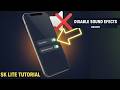 How to Disable Sound Effect on SK Lite (Turn Off App Sound Effects) #SKLite #DisableSoundEffects