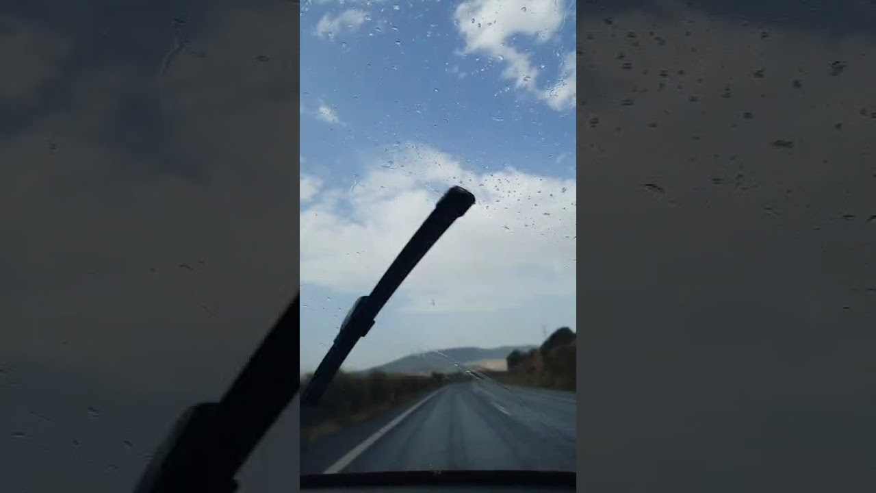 Tormenta en El Carrascal, Navarra, en un momento bajo la temperatura más de 10 grados #A15 #Navarra