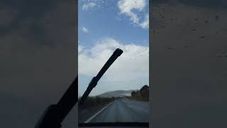 Tormenta en El Carrascal, Navarra, en un momento bajo la temperatura más de 10 grados #A15 #Navarra