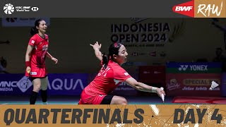 KAPAL API Indonesia Open 2024 | Day 4 | Court 2 | Quarterfinals