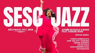 Download Lagu Aymée Nuviola's Band Feat. Kemuel Roig, concert at SESC Jazz Festival in São Paulo, Brazil. MP3