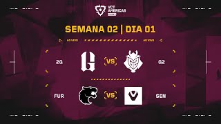 Thumbnail for 2G x G2 | FUR x SEN | VCT Americas Etapa 2 | Semana 2 - Dia 1