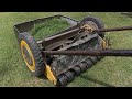 Manual Grass Cutting Machine