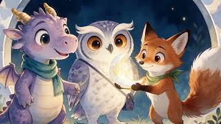 the little dragon who lost the moon kids animated story #fyp